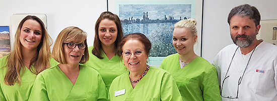 Dentist Mannheim Bechtold practice team